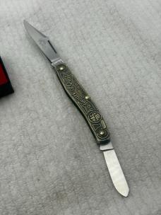 Vintage Imperial USA 3 Blade Brass Limited Edition 1 / 12,000 Mac Tool Folder 
