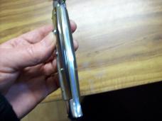 Renzo Beltrame 11 Inch Swivel Bolster Bayo Honey Horn Stiletto Looks UNUSED Beauty!