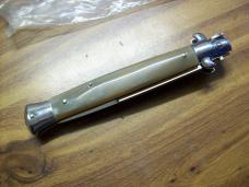 Renzo Beltrame 11 Inch Swivel Bolster Bayo Honey Horn Stiletto Looks UNUSED Beauty!