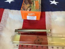 Marbles Gladstone, Whittler w/ Red Carved Bone Stag Handles -NOS in Orig box