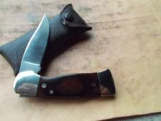 Western USA S-522 Lock Back Knife in Pouch 