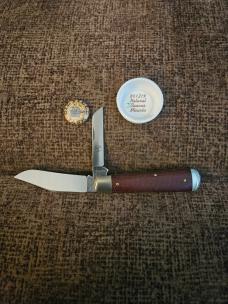 Gec 86 Natural Canvas Micarta 
