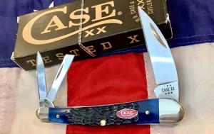 2025 Case xx Whittler (MDL# 6355WH SS) w/ Nice Blue Bone Handles -NOS