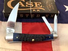 2025 Case xx Whittler (MDL# 6355WH SS) w/ Nice Blue Bone Handles -NOS