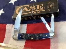 2025 Case xx Whittler (MDL# 6355WH SS) w/ Nice Blue Bone Handles -NOS