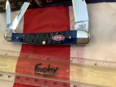 2025 Case xx Whittler (MDL# 6355WH SS) w/ Nice Blue Bone Handles -NOS