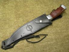 Gil Hibben GH5068 Custom Pakkawood Legionnaire Bowie Knife w/Leather Sheath