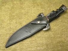 Gil Hibben GH5051 Custom Mikarta MKV Fighter Knife w/Leather Sheath