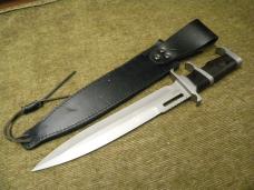 Gil Hibben GH5044 Custom Mikarta Sub-Hilt Toothpick Knife w/Leather Sheath