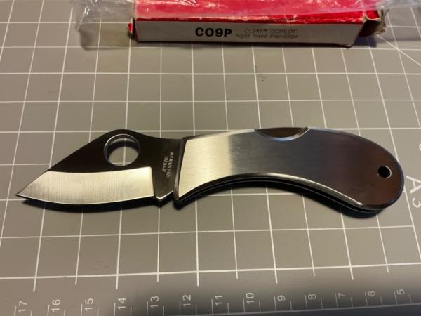 Spyderco CO9P Clipit Co Pilot Vintage Knife NOS Made In Seki City Japan Spyderco CO9P Clipit Co Pilot Vintage Knife NOS Made In Seki City Japan