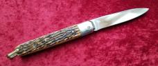 Vintage French Large Coffin Lever