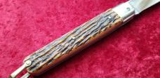 Vintage French Large Coffin Lever