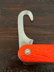 VINTAGE ORANGE CAMILLUS MC-1 PARATROOPER POCKET KNIFE