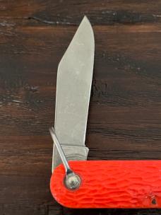 VINTAGE ORANGE CAMILLUS MC-1 PARATROOPER POCKET KNIFE
