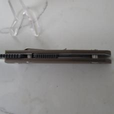 This is the Viper Cutlery Free, has Brown G10 handles and the steel is D2.  