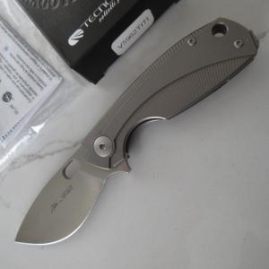 Viper Cutlery Lille Framelock Titanium Handles Satin M390 Steel V5962TITI