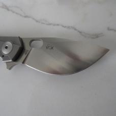 Viper Cutlery Lille Framelock Titanium Handles Satin M390 Steel V5962TITI