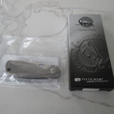 Viper Cutlery Lille Framelock Titanium Handles Satin M390 Steel V5962TITI