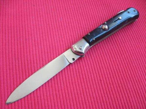 Vintage HERBERTZ Italian Rostfrei Back Lock Switchblade Knife