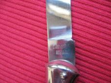 Vintage HERBERTZ Italian Rostfrei Back Lock Switchblade Knife