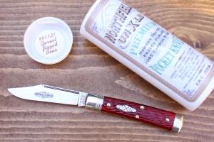 GEC Northfield 941121 "Liberty Jack" - Garnet Jigged Bone