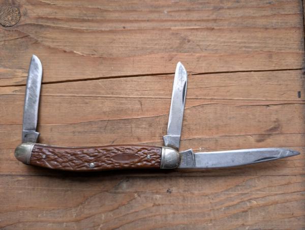 Camillus #69 Deluxe Stockman's knife, longline stamp 1960s Camillus #69 Deluxe Stockman's knife, longline stamp 1960s
