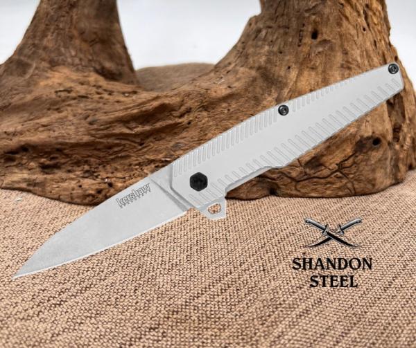 Kershaw Achieve Framelock A/O Pocket Knife 2.75" Stainless Steel Handle - 1359X