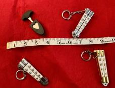 Assorted keychain, butterflies