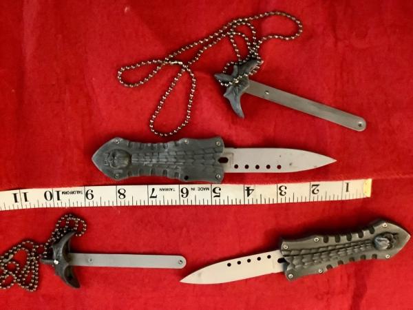 Two Rip Cord knives Two Rip Cord knives
