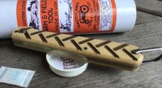   Great Eastern Cutlery Farm & Field 962125 Tractor Knife Traction Jig Muslin Micarta Great Eastern 