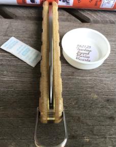   Great Eastern Cutlery Farm & Field 962125 Tractor Knife Traction Jig Muslin Micarta Great Eastern 