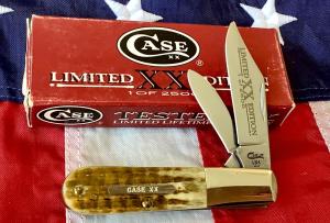 1996 Case xx Greenish Bone Barlow 62009 1/2 SS -Lmtd Ed -1 of 2500 -NOS/NM