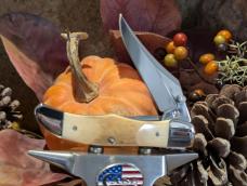 Case Select 05401 Mammoth Ivory (I1265LCSS) Mid Folding Hunter 