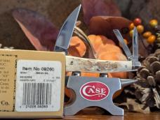 Extremely hard to find Factory Case Mammoth Ivory seahorse whittler with original box & coa 