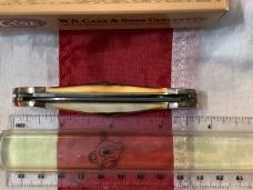 Case xx 1996 Canoe (52131D) w/ Damascus Blades & Great Wide Stag Handles -NOS & M/NM