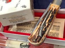1994 Winchester xLarge Mountain Man Trapper (Mdl#28013 1/2) w/ Super Slab Stag Handles -NOS