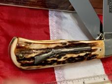 1994 Winchester xLarge Mountain Man Trapper (Mdl#28013 1/2) w/ Super Slab Stag Handles -NOS