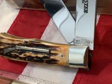 1994 Winchester xLarge Mountain Man Trapper (Mdl#28013 1/2) w/ Super Slab Stag Handles -NOS