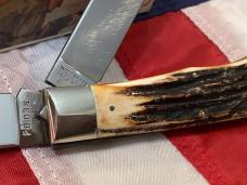 1994 Winchester xLarge Mountain Man Trapper (Mdl#28013 1/2) w/ Super Slab Stag Handles -NOS