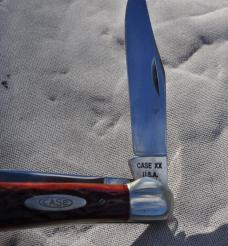 Case XX USA 6249 Copperhead Dot Under 'A' Mint Never Used Or Honed Can You Hear The Snap? 
