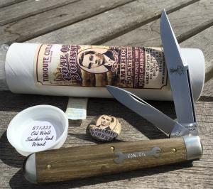 Great Eastern Cutlery 871223 English Jack Coal Oil Jonny Oil Well Sucker Rod Wood PPP Wrench Shield