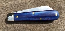 Great Eastern Cutlery 143223 Northfield Gentlemen Jack Smooth Navy Blue Bone
