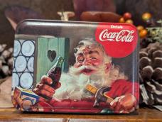 Case Christmas coke knife with Tin and coa 