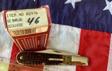 1996 Case xx Greenish Bone Grand daddyBarlow 6143 SS -Lmtd Ed -1 of 2500 -NOS