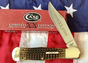 1996 Case xx Greenish Bone Coke Bottle C 61050 SS -Lmtd Ed -1 of 2500 -NOS
