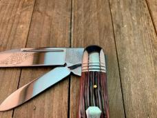 Queen City Cutlery Classics English Jack Antique Green Winter Bottom Bone