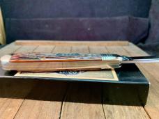 Queen City Cutlery Classics English Jack Antique Green Winter Bottom Bone