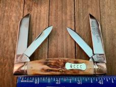Queen City Cutlery Classics Congress Stag See Description