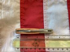 Russell Barlow Pocket Knife w/ Great Brown Bone Handles -NOS