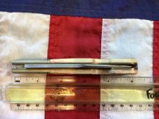 Russell Heavy Large Daddy Barlow Pocket Knife w/ Great Brown Bone Handles -NOS